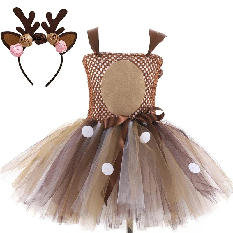 Fantasia Rena Infantil Natal