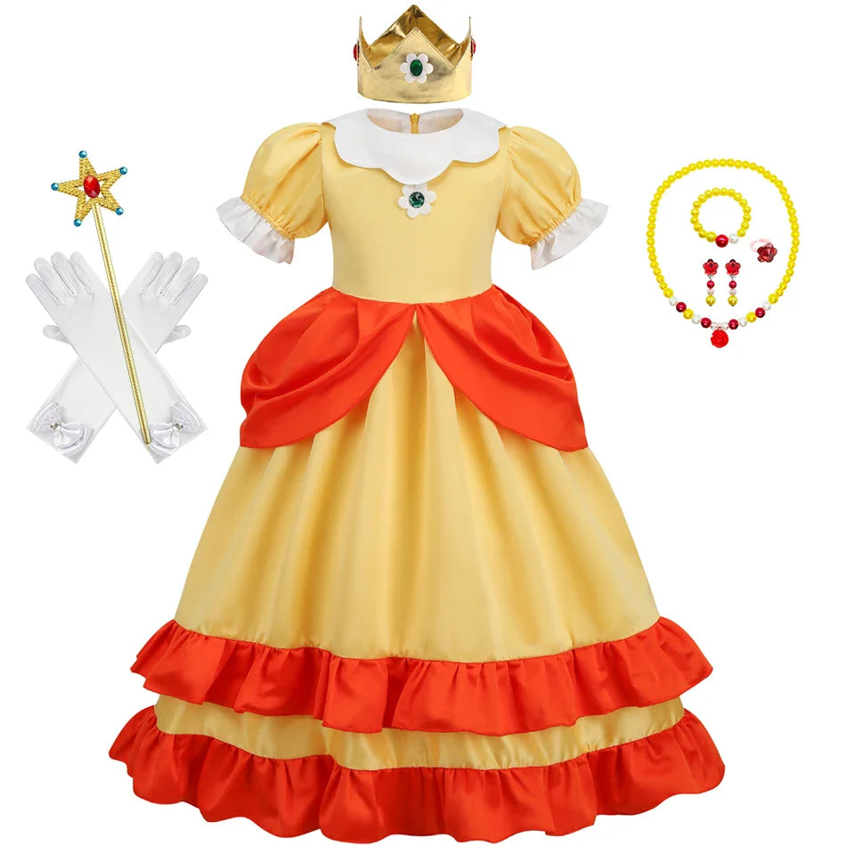 Fantasia Princesa Daisy - Mario Bros