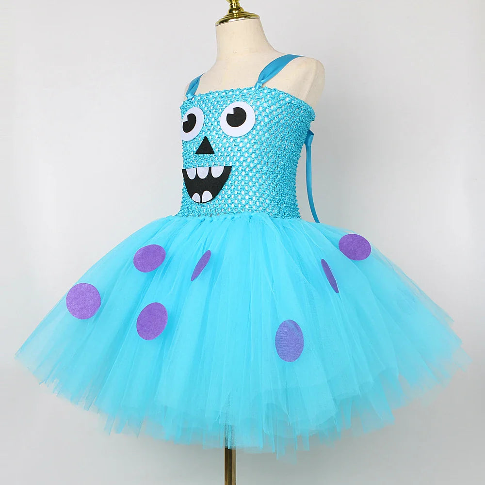 Vestido Sullivan Infantil - Monstros SA