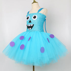 Vestido Sullivan Infantil - Monstros SA