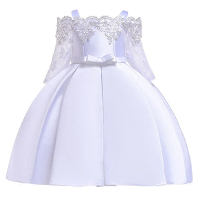 Vestido Infantil Renda de Primavera