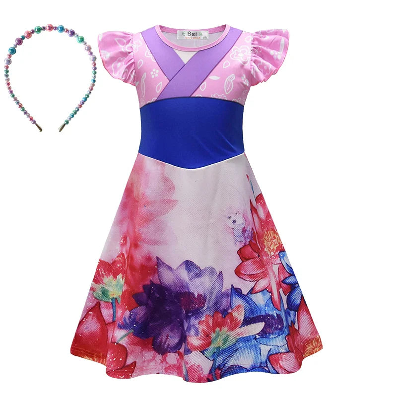 Fantasia Mulan Infantil Simples