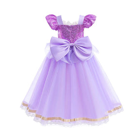 Fantasia Rapunzel Infantil Luxo