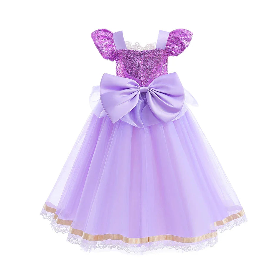 Fantasia Rapunzel Infantil Luxo