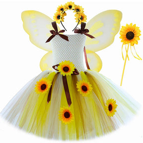 Fantasia Girassol Infantil