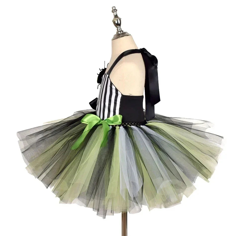 Fantasia Beetlejuice Menina Infantil