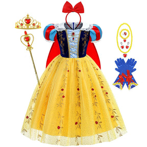 Fantasia Branca de Neve Luxo