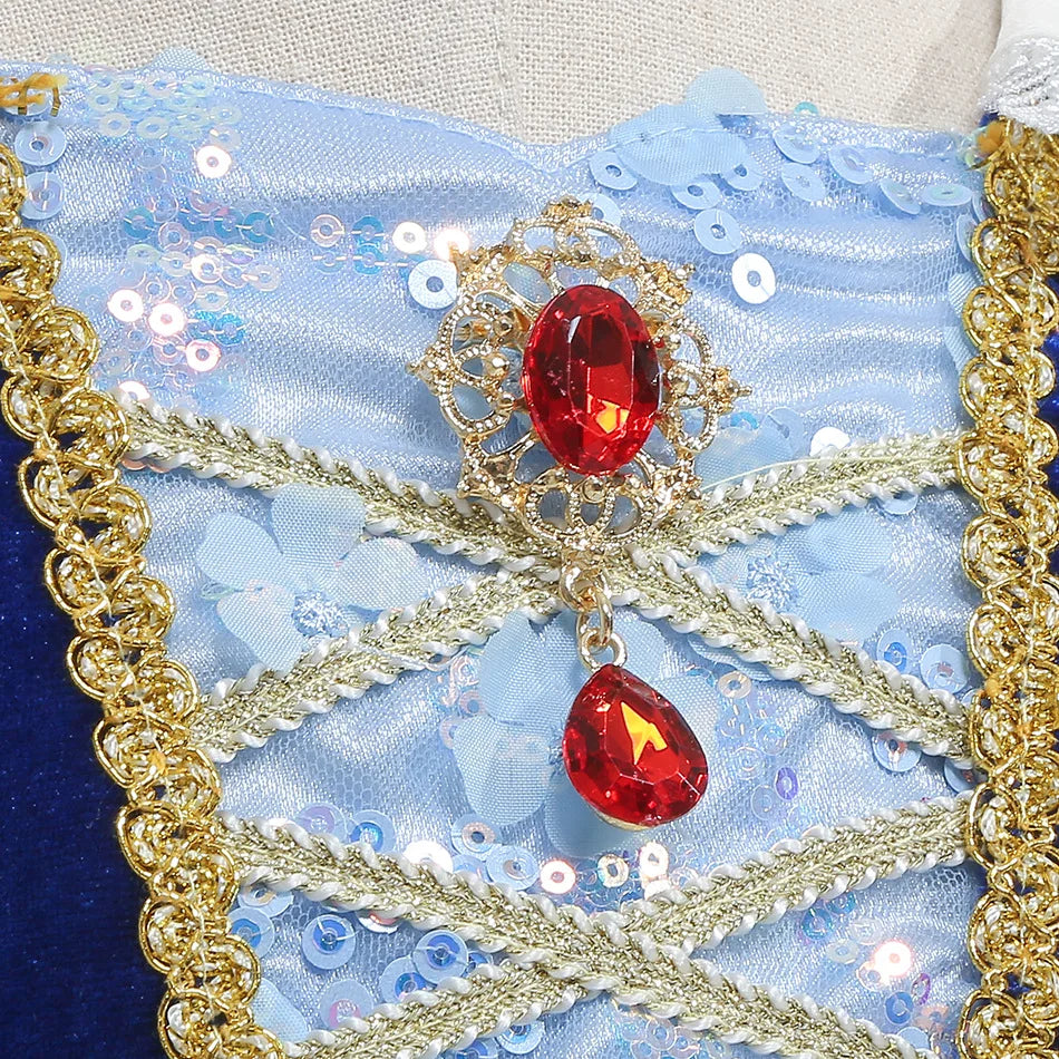 Fantasia Branca de Neve Luxo